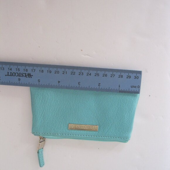 Tiffany Small Leather Zip Pouch - Picture 2 of 8